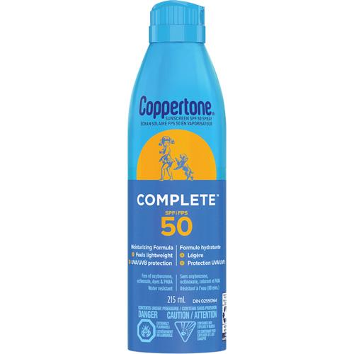 &eacute;cran solaire r&eacute;sistant &agrave; l'eau Sport, FPS 50, A&eacute;rosol SPOC Demo