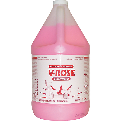 V-Rose Dish Detergent, Liquid, 4 L, Fresh SPOC Demo