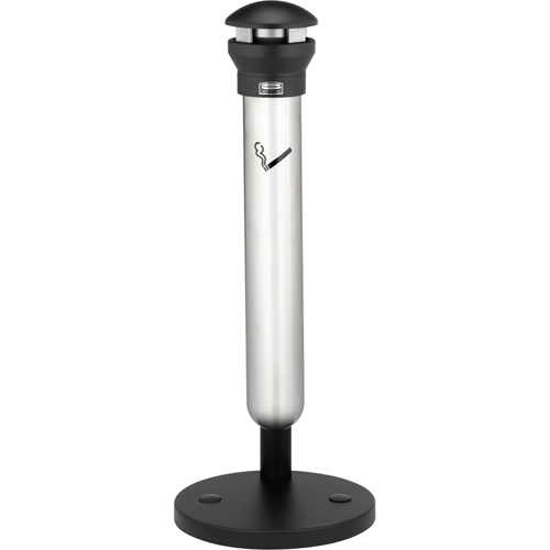 Solutions pour la gestion des m&eacute;gots de cigarettes Infinity, Sur pied, M&eacute;tal, Capacit&eacute; 1,33 gal./1,33 gal. US, Hauteur 39" SPOC Demo