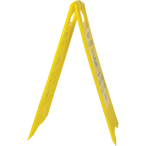Safety Wet Floor Sign, Bilingual with Pictogram SPOC Demo