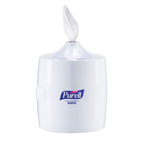 Distributeur mural grand format pour lingettes d&eacute;sinfectantes SPOC Demo