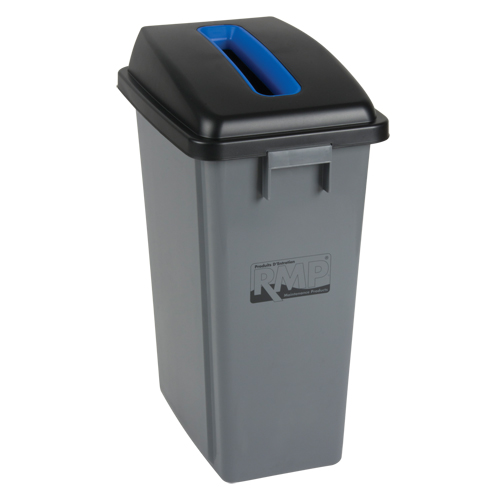 Recycling & Garbage Bin, Plastic, 16 US gal. SPOC Demo