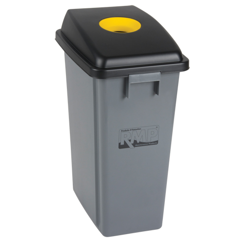 Recycling & Garbage Bin, Plastic, 16 US gal. SPOC Demo