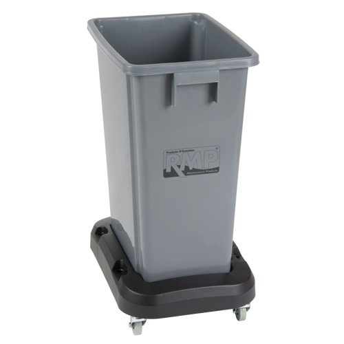Recycling & Garbage Bin, Plastic, 16 US gal. SPOC Demo