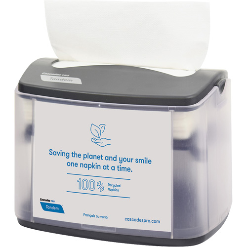 Distributeur de serviettes de table Pro Tandem pour table SPOC Demo