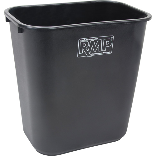 Deskside Wastebasket, 28 Quarts, Polyethylene SPOC Demo
