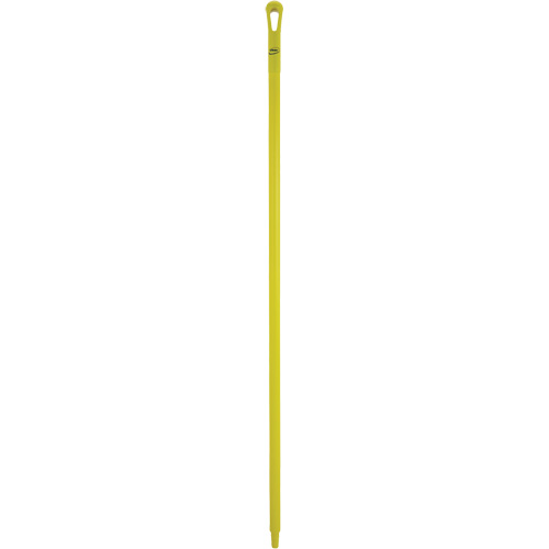 Ultra Hygiene Handle, Broom/Scraper/Squeegee, Yellow, Ergonomic, 59" L SPOC Demo
