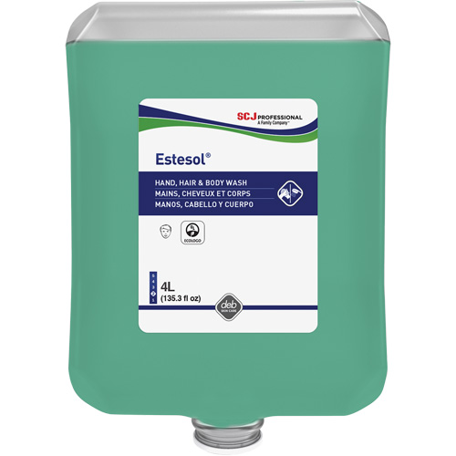 Estesol&reg; Hand, Hair & Body Wash, 4000 ml, Rain Forest, Plastic Cartridge SPOC Demo