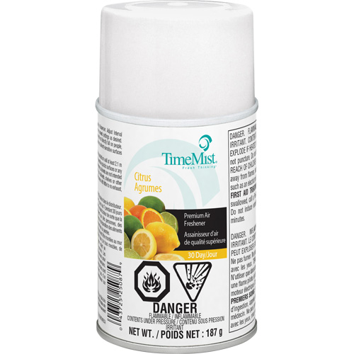 TimeMist&reg; Industrial Strength Air Freshener, Citrus, Aerosol Can/Cartridge SPOC Demo