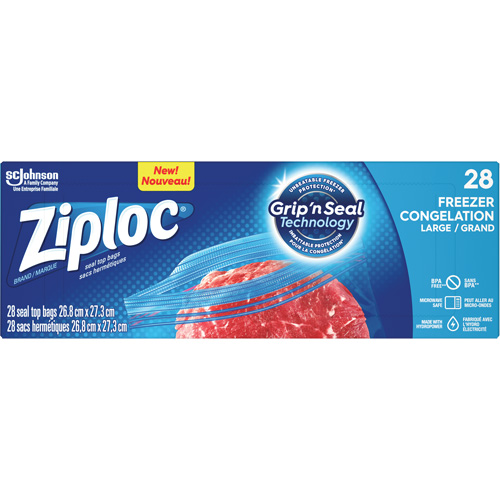Sacs de cong&eacute;lation Ziploc SPOC Demo