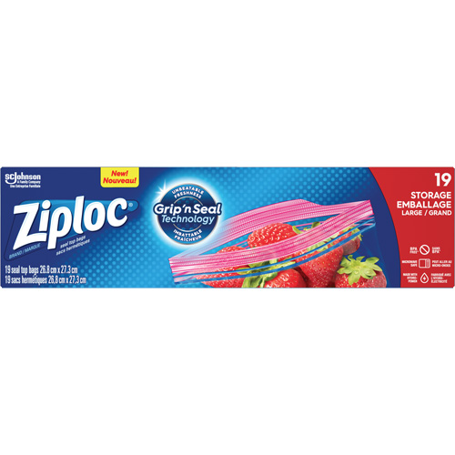 Sacs d'emballage Ziploc SPOC Demo