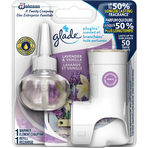 Trousse de d&eacute;marrage Glade Branch&eacute;es huile parfum&eacute;e SPOC Demo