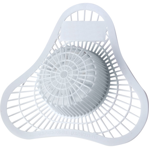 Tamis d'urinoir avec bloc para Health Gards SPOC Demo