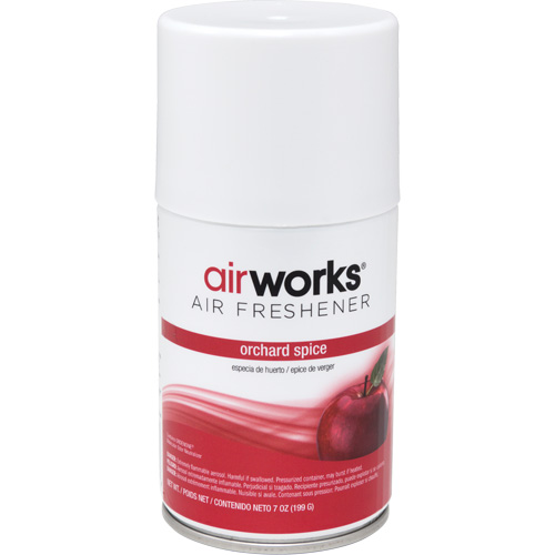 AirWorks&reg; Metered Air Fresheners, Orchard Spice, Aerosol Can SPOC Demo