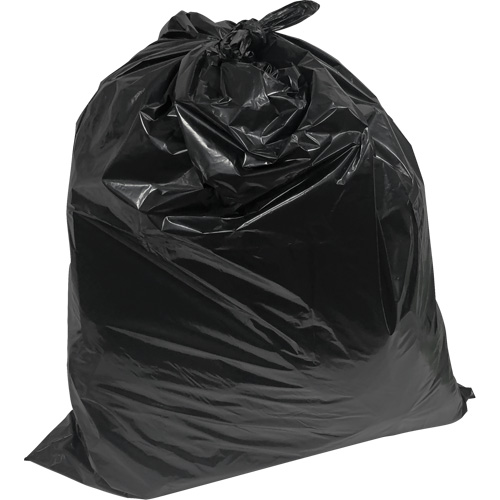 Sacs &agrave; d&eacute;chets de calibre industriel, 3T-Fort, 35" la x 50" lo, 3,0 mils, Noir, Capacit&eacute; 194 L (44 gal.) SPOC Demo