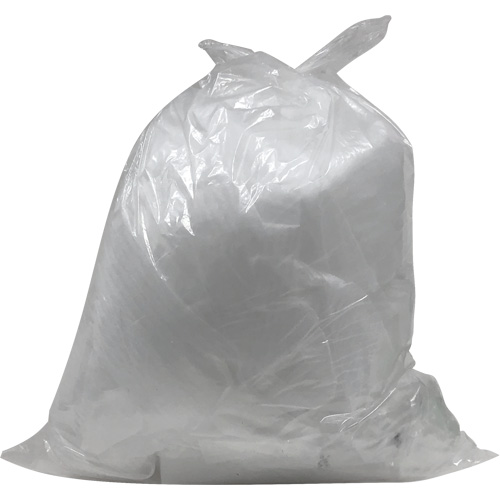 Sacs &agrave; d&eacute;chets de calibre industriel, T-Fort, 26" la x 36" lo, 1,2 mil, Transparent, Capacit&eacute; 45 L (12 gal.) SPOC Demo