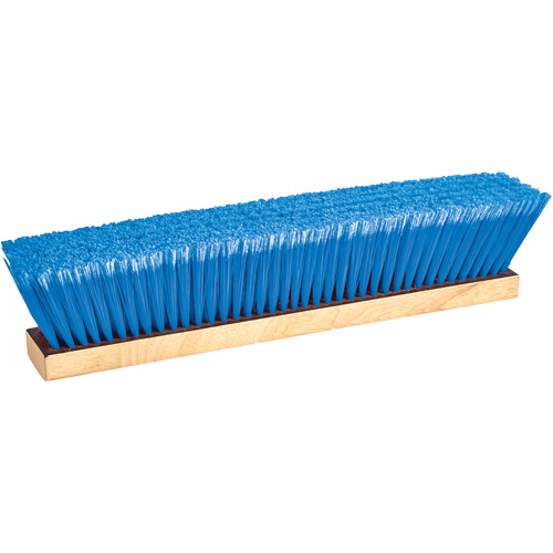 Ryno Push Broom Head, 36", Fine, PVC Bristles SPOC Demo