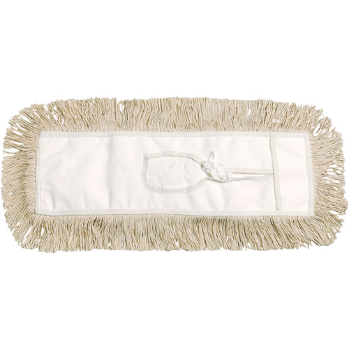 Vadrouille &agrave; &eacute;pousseter, Style &agrave; attacher, Coton, 36" lo x 5" la SPOC Demo