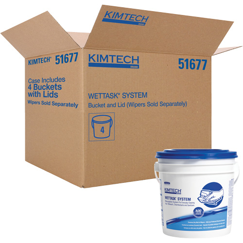 WetTask Wiping System Bucket with Lid SPOC Demo