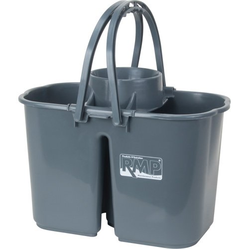 Seau et essoreuse pour vadrouille, Passoire, 3,75 gal. US (15 pintes), Gris SPOC Demo