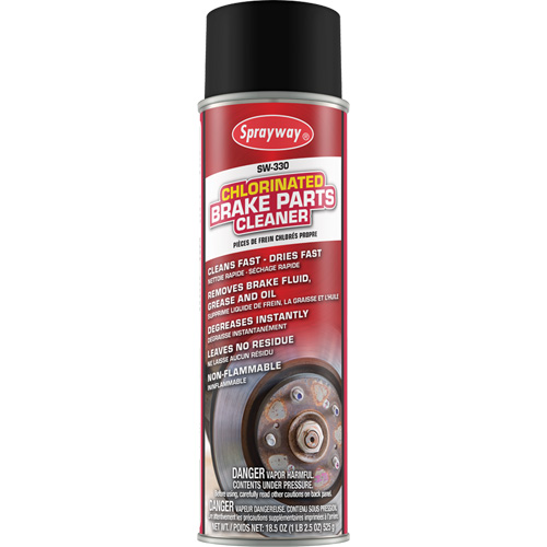 Nettoyant chlor&eacute; pour pi&egrave;ces de freins, Canette a&eacute;rosol SPOC Demo