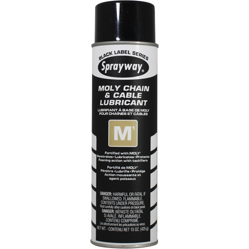 Lubrifiant au molybd&egrave;ne pour chaînes et c&acirc;bles M1, Canette a&eacute;rosol SPOC Demo