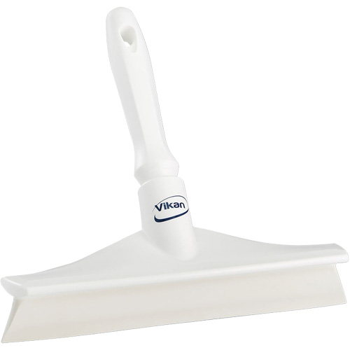 Raclette ultra hygi&eacute;nique pour paillasse, 10", Blanc SPOC Demo