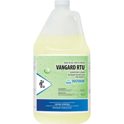 Vangard Ready-to-Use Disinfectant, 4 L, Jug SPOC Demo
