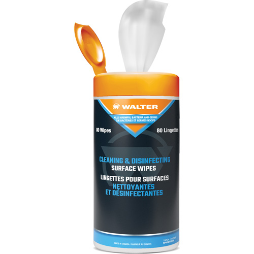 Disinfectant Cleaner Degreaser Surface Wipes, 12" x 5.5", 80 Count SPOC Demo