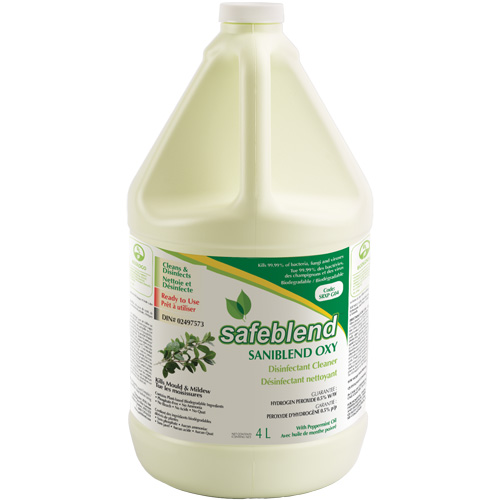 OXY Peppermint Oil Disinfectant Cleaner, 4 L, Jug SPOC Demo