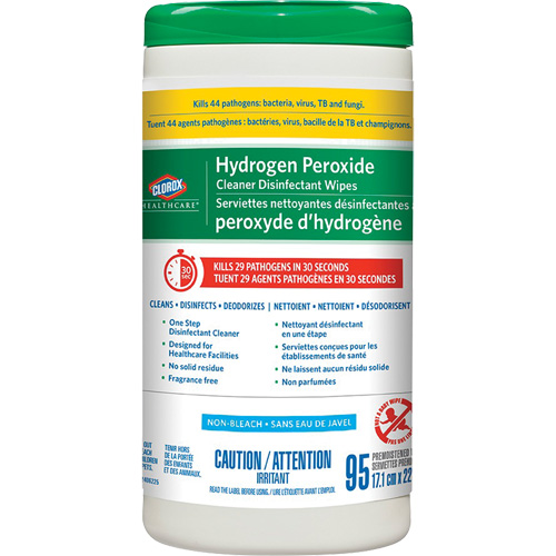 Healthcare&reg; Hydrogen Peroxide Cleaner Disinfecting Wipes, 95 Count SPOC Demo
