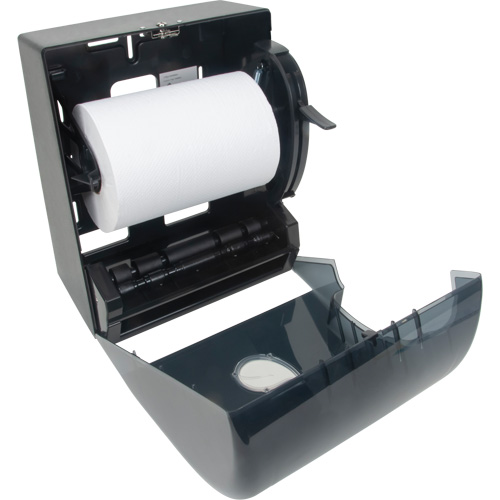 Distributeur pour rouleau d'essuie-mains, Manuel, 10,63" la x 9,84" p x 13,78" h SPOC Demo