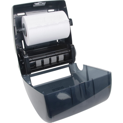 Distributeur pour rouleau d'essuie-mains, Sans contact, 12,4" la x 9,65" p x 14,57" h SPOC Demo