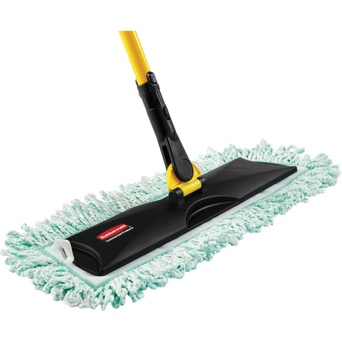 Hygen Fringed Dust Pad, Hook and Loop Style, Microfibre, 27-1/2" L x 9" W SPOC Demo