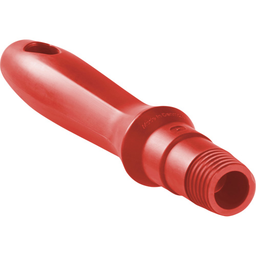 Mini Handle, Brush/Pad Holder/Scraper/Squeegee, Red, Standard, 6-1/4" L SPOC Demo