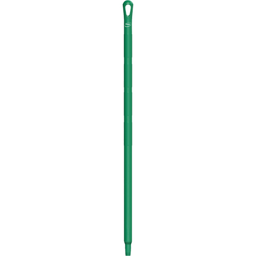 Ultra Hygiene Handle, Broom/Brush/Pad Holder/Scraper/Squeegee, Green, Standard, 40" L SPOC Demo
