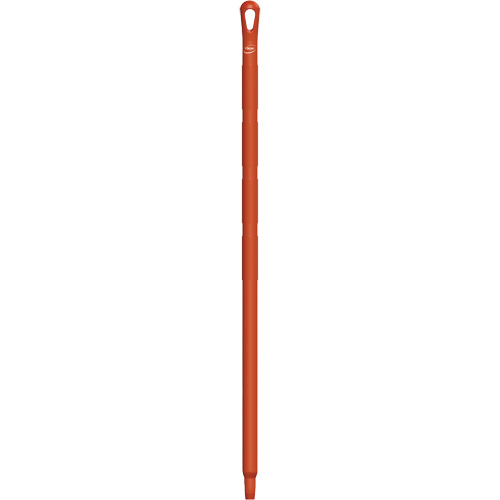 Ultra Hygiene Handle, Broom/Brush/Pad Holder/Scraper/Squeegee, Red, Standard, 40" L SPOC Demo