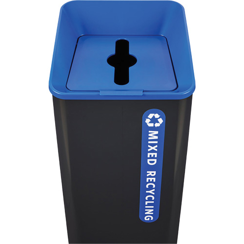 Sustain Mixed Recycling Container, Bulk, Plastic, 23 US gal. SPOC Demo