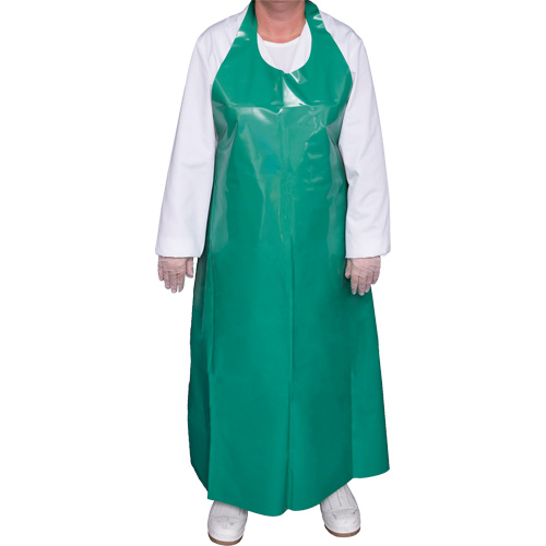 Tablier Top Dog de 8 mil, Polyur&eacute;thane, 45" lo x Vert SPOC Demo