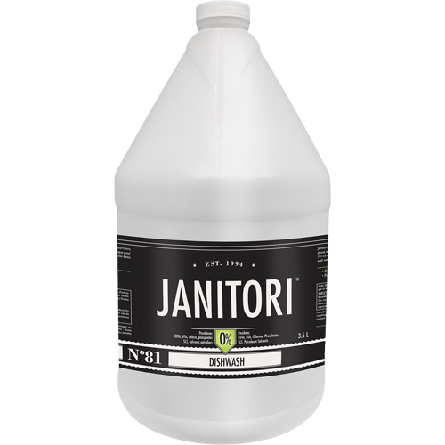 Janitori 81 Dishwash Cleaner, Liquid, 4 L SPOC Demo