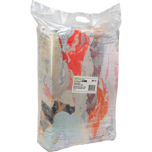 Chiffons fabriqu&eacute;s &agrave; partir de mat&eacute;riaux recycl&eacute;s, Tissu &eacute;ponge, M&eacute;lange de couleurs, 25 lb SPOC Demo