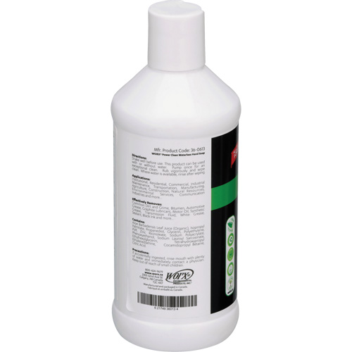 Savon pour les mains sans eau Power Clean, Liquide, 384 ml, Sans parfum SPOC Demo