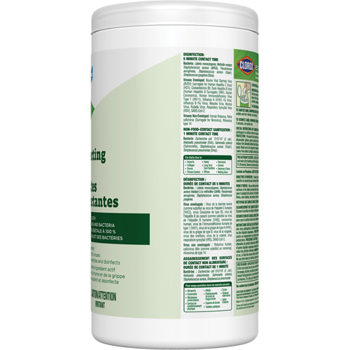 EcoClean Disinfecting Wipes, 75 Count SPOC Demo