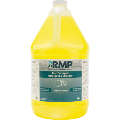 Savon au citron pour vaisselle Impact, Liquide, 4 L, Citron SPOC Demo