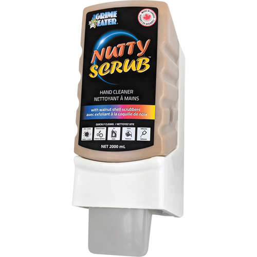 Nettoyant &agrave; mains avec exfoliant en coquille de noyer Nutty Scrub, Pierre ponce, 2000 ml, Cartouche en plastique, Sans parfum SPOC Demo
