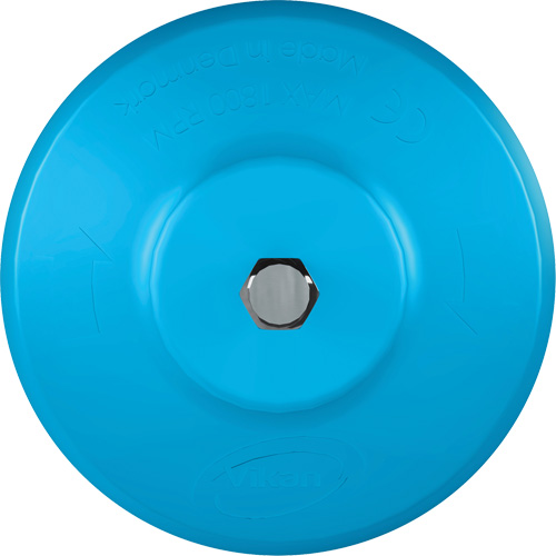 Brosse ronde HyDrive pour perceuse, Soies Tr&egrave;s ferme, Longueur de 3-1/10", Bleu SPOC Demo