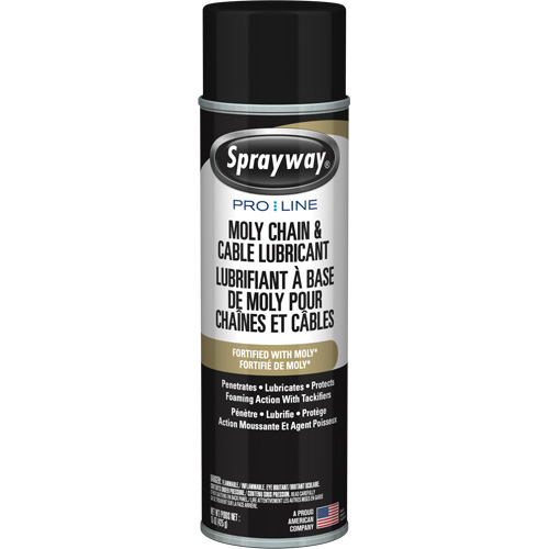 Pro Line Moly Chain & Cable Lubricant, Aerosol Can SPOC Demo