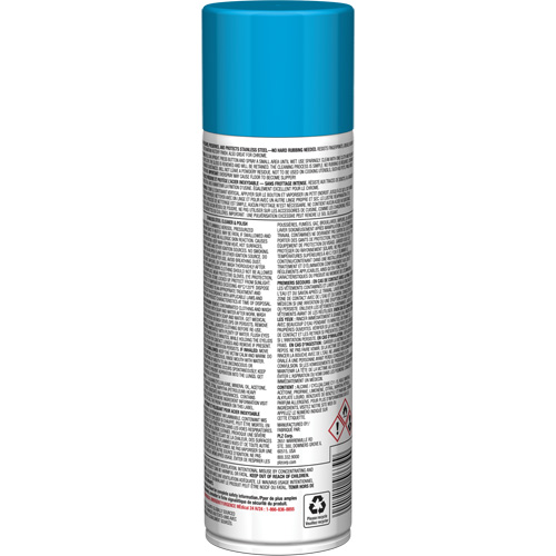 Nettoyant & polis pour acier inoxydable Pro Line, 15 oz, Canette a&eacute;rosol SPOC Demo