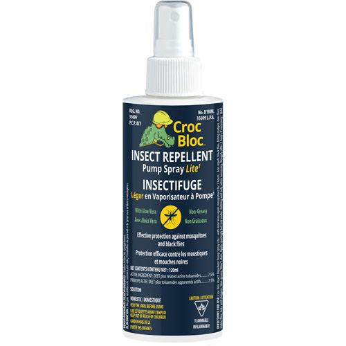 Insectifuge, DEET &agrave; 10 %, Vaporisateur, 40 oz SPOC Demo