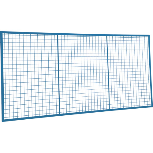 Wire Mesh Partition Components - Panels, 4' H x 8' W SPOC Demo